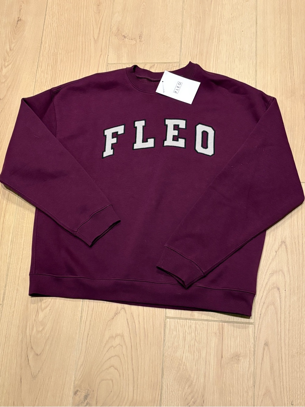 Fleo Varsity Affinity Crewneck Sweatshirt